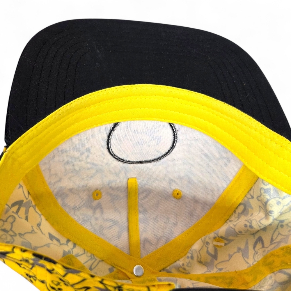 Pokemon Youth Size Yellow and Black Pikachu Snapback Cap NEW OSFM - Picture 4 of 7